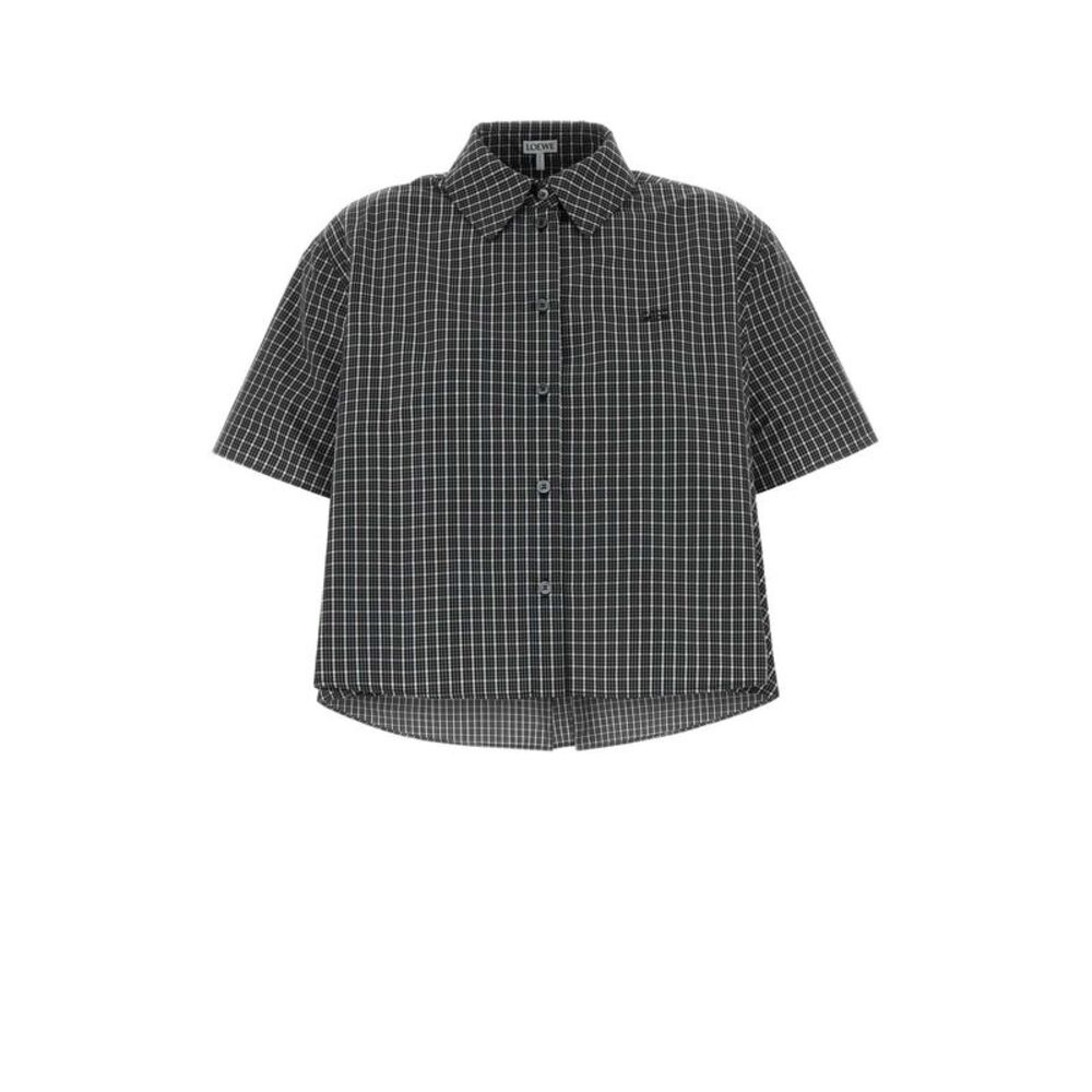 Loewe Women Embroidered Jacquard Shirt